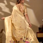 Beige Paithani Cotton Saree - view 4