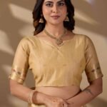 Beige Paithani Cotton Saree - view 6